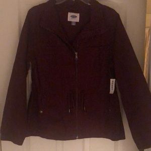 Old Navy Burgundy Jacket size L